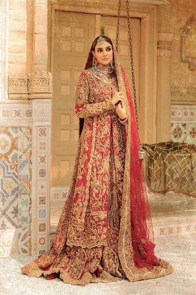 Red lehenga dulhan 2025 pakistani style