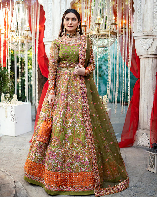 Mehndi Dress In Wedding Lehenga Choli