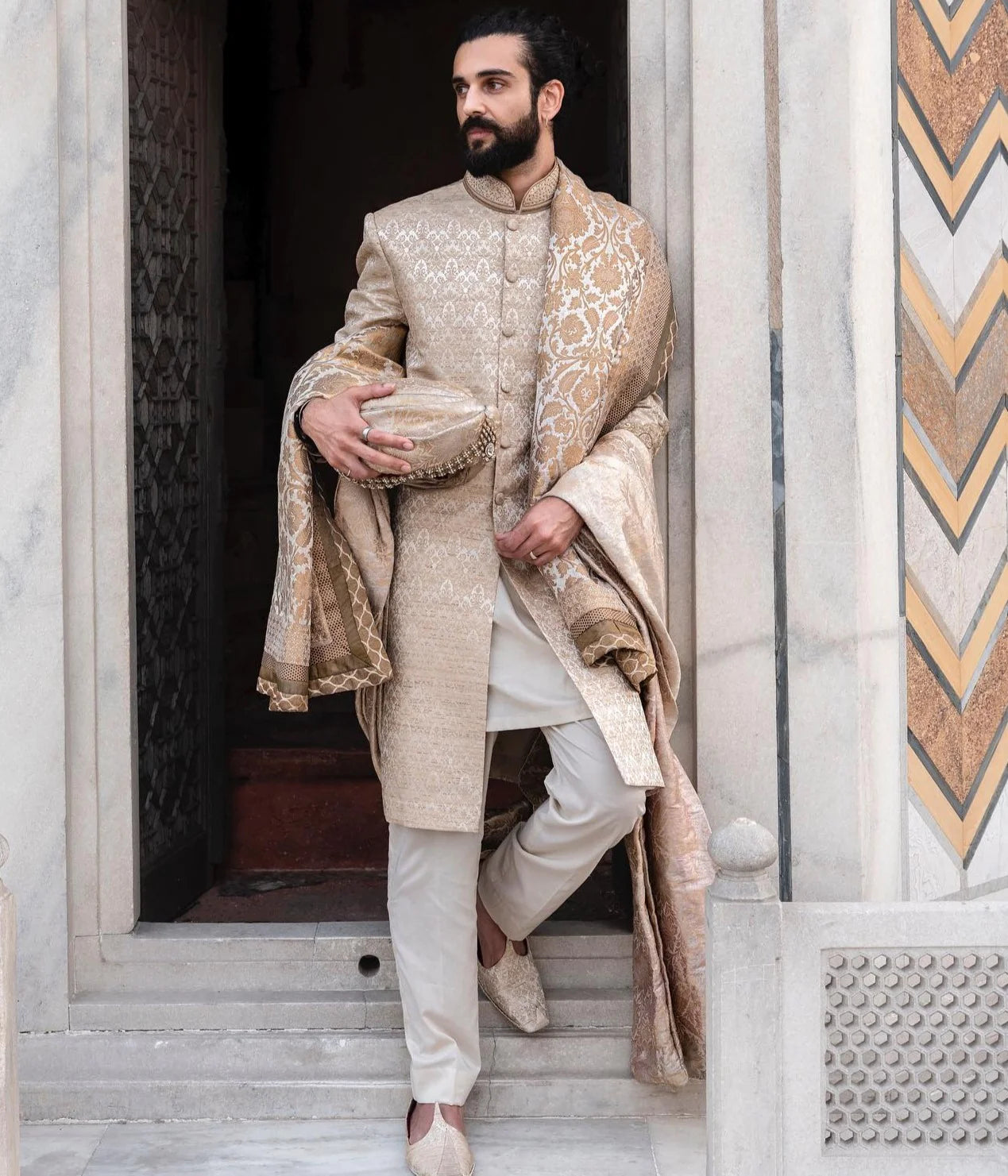 Embroidered Sherwani Style UY COLLECTION