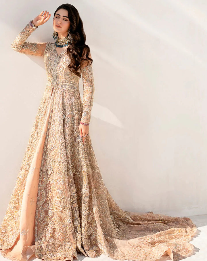 Royal Pakistani Maxi And Lehenga Bridal Dress