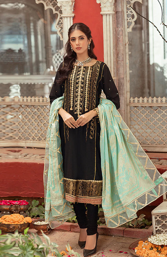 سُنہری شام 'Luxury Jacquard Series'22 SSLJS-22-09