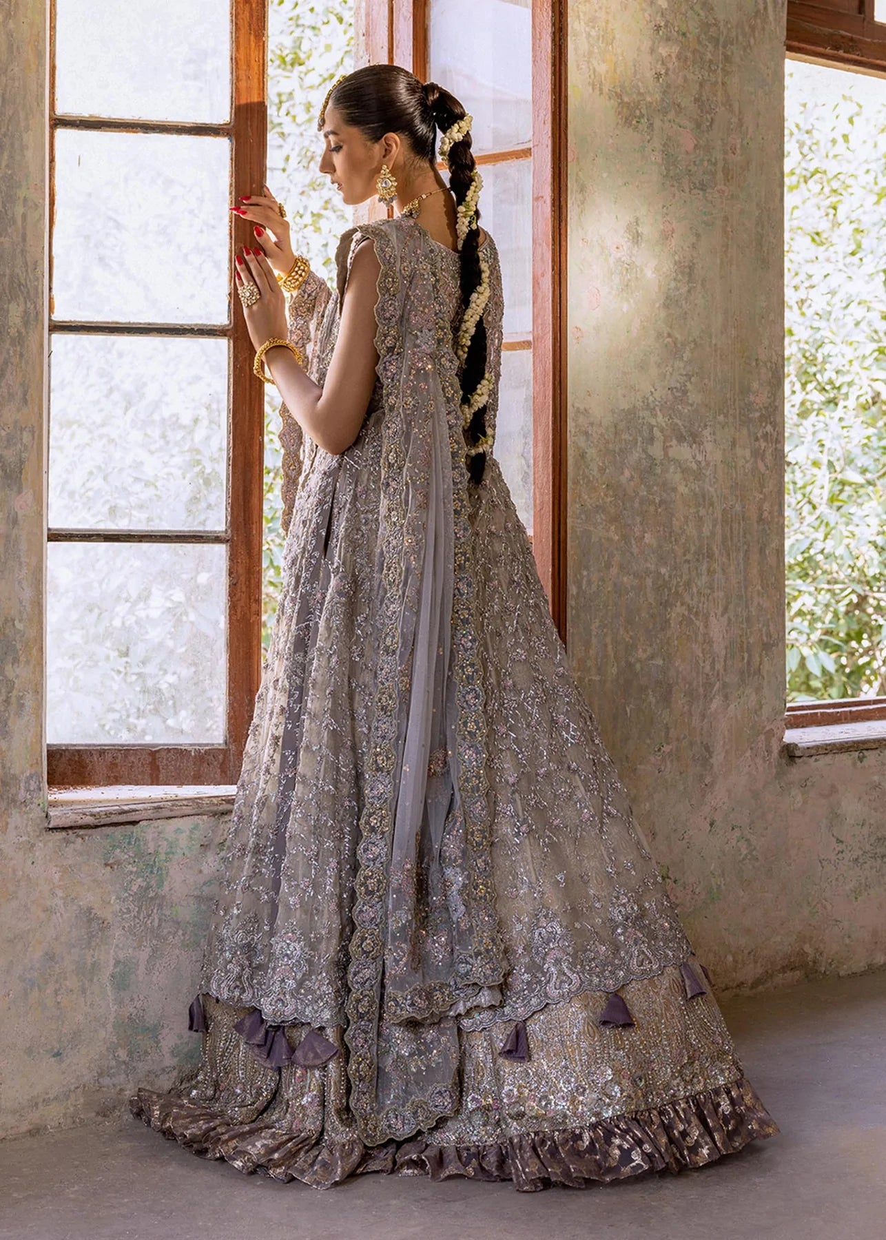 Pakistani engagement deals dress 2019