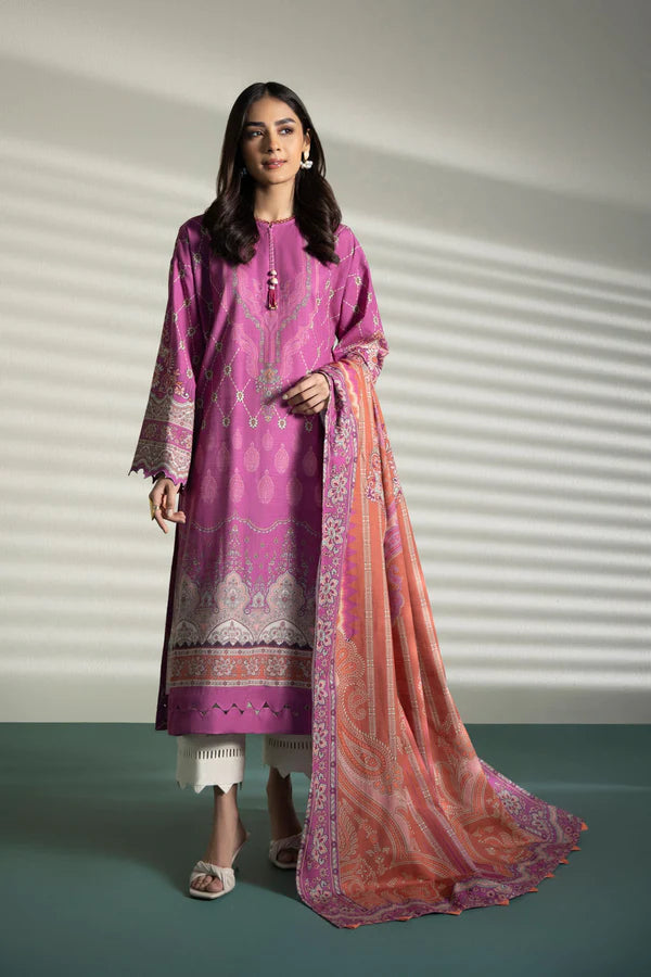 Printed Khaddar Suit