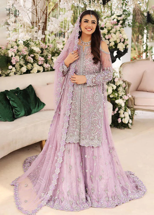 Pakistani Bridal Dress in Farshi Sharara, Style