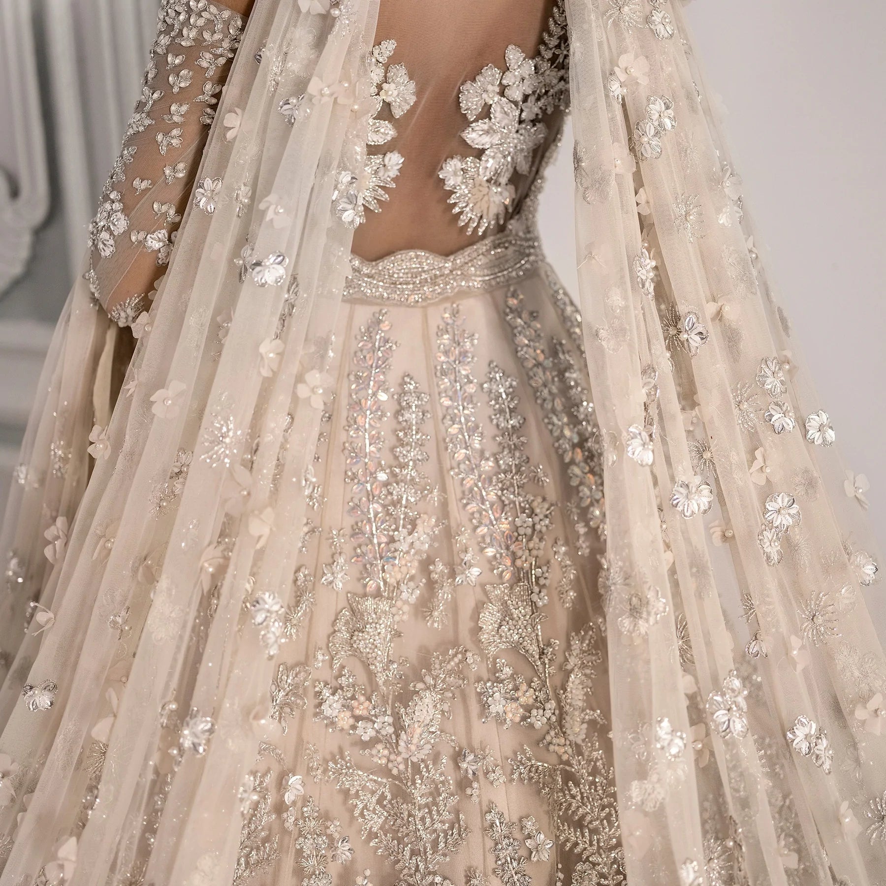 White maxi dress for 2025 wedding pakistani