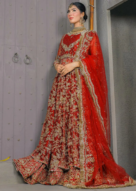 Wedding Gown Lehenga Dupatta Pakistani Bridal Dress